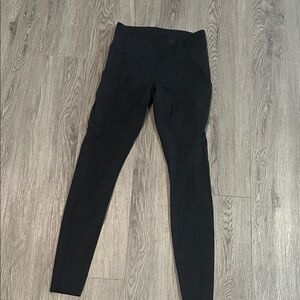 Black High-Waisted Leggings
